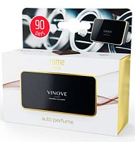 Дизайнерский ароматизатор для автомобиля VINOVE ORIGINAL ROME | РИМ черный с золотом