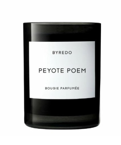 BYREDO PEYOTE POEM Fragranced Candle 240 g - свеча